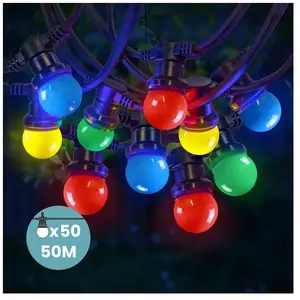 Guirlande Guinguette - SkyLantern - 50M - Multicolore - IP65 - ExtérieureVendu paramazon