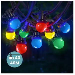 SKYLANTERN Kit Guirlande Guinguette 40m IP 65 MulticoloreVendu paramazon