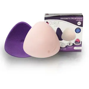 Coussinets d'allaitement Essentiel VIOLET Cache coeur pas cher