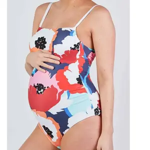 Cache Coeur Maillot De Bain De Grossesse Poppy Multico pas cher
