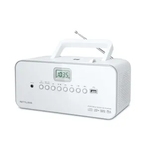Comparateur de prix : Radio Portable - Muse - M-28 RDW - Lecteur CD/MP3 - USB - Stéréo