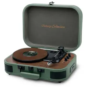 Comparateur de prix : Tourne-disque - Muse - MT-207 PGR - 3 vitesses - Bluetooth 4.0 - Enceintes intégrées 5W