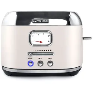 NEW-ONE MUSE MS-120 SC - Grille-pain - 2 tranche - 2 Emplacements pas cher