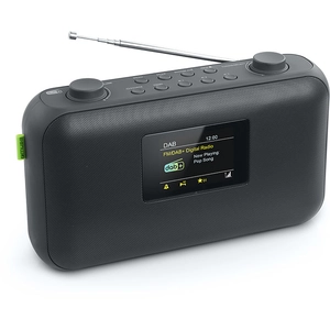 Muse Radio, Dab + FM PLL, écran LCD TFT, Horloge MUSE - (M-118 DB), Double Alarme, répétition, Mode Veille s, Fonction diaporama, Gris foncéVendu paramazon