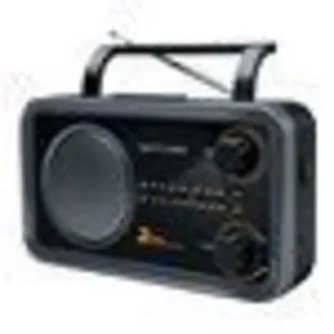 Comparateur de prix : Muse M-06DS Radio portable Analogique Noir, Gris