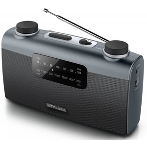 Comparateur de prix : Muse M-058 R Portable Analogique Noir, Gris