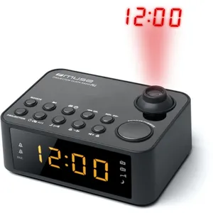 Comparateur de prix : Muse M-178P Radio portable Horloge Numérique Noir