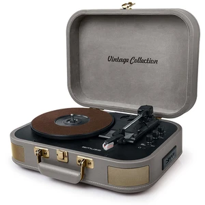 Comparateur de prix : Platine vinyle Bluetooth Muse MT-201 BTG Collection Vintage Taupe