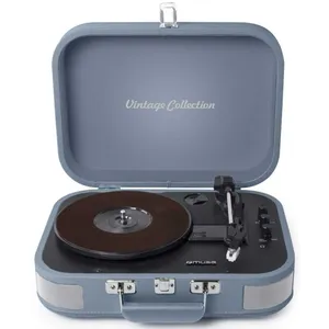Comparateur de prix : Platine vinyle Bluetooth Muse MT-201 BVB Collection Vintage Bleu