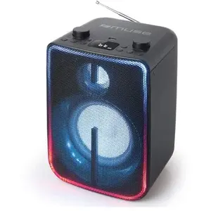 Comparateur de prix : Muse M-1802 DJ Enceinte portable mono Noir 60 W