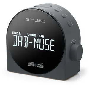 Comparateur de prix : Radio-réveil DAB+ / FM MUSE M-185 CDB - Double alarme - Ecran LCD - Noir
