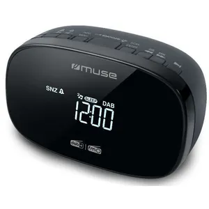Comparateur de prix : MUSE - Radio réveil DAB+ FM - M-150 CDB - Double alarme - Ecran LCD - Noir