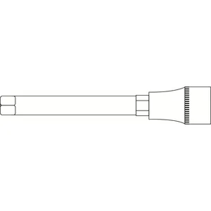 Douille Embout Héxagonal 13mm L.140mm 1/2'' Crv - Sa 0417 - Clas Equip...Vendu paramazon