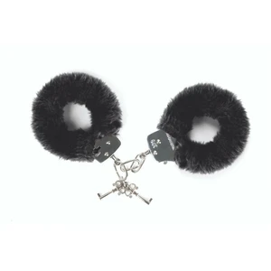 Menottes fausse fourrure ATTACH ME - MENOTTES NOIRES LOVE TO LOVE
