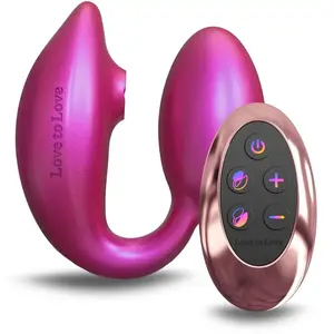 Love To Love Stimulateur pour Couple Télécommandé Wonderlover FuchsiaVendu parrue-des-plaisirs