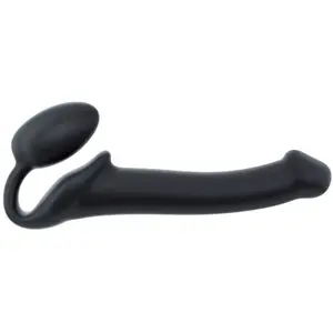 Comparateur de prix : Strap On Me - Gode-ceinture sans bretelles - Taille M - Noir