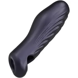 Comparateur de prix : Gaine de pénis 3 en 1 Ryzer Black Plum - Man Wan