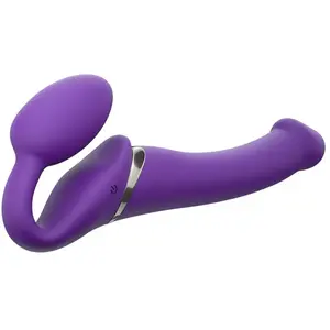 Comparateur de prix : Strap-on-me Strap On Me - Gode-ceinture sans bretelles - Taille M - Violet