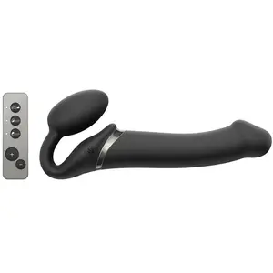 Comparateur de prix : Strap-on-me Strap On vibrant 3 moteurs (Couleur : NOIR - Taille : L)