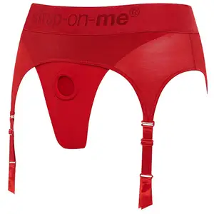 Comparateur de prix : Strap-on-me Harnais Lingerie Rebel Rouge