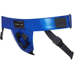 Comparateur de prix : Harnais Curious bleu métallique - Strap On Me