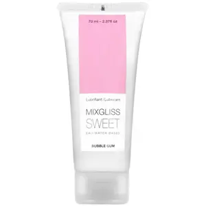 Mixgliss Sweet Water Based Lubrifiant Goût Chewing-gum 70ml pas cher