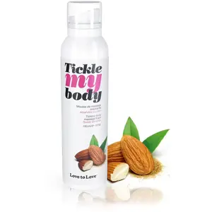 Love to Love Tickle My Body Amandes Sucrées - Mousse de Massage - 150 ml pas cher