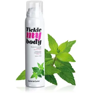 Comparateur de prix : Love to love Mousse crépitante de massage corps - Menthe - 150 ml