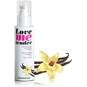 Comparateur de prix : Huile Gourmande et Chauffante Love Me Tender Vanille