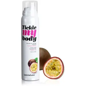 Comparateur de prix : Love to love Mousse de Massage Crépitante Tickle My Body Fruit de la Passion