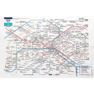 Ca et Là Winkler - Torchon Ratp blanc 72 x 48 cm Winkler pas cher