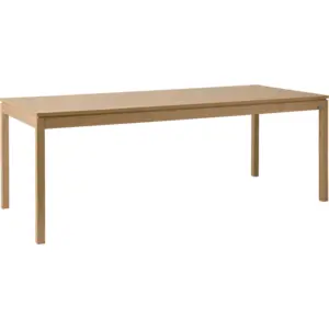 Camif - Table à manger rectangulaire décor bois Simon CAMIF pas cher