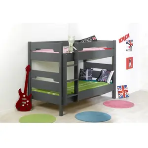 3S. x Home Lit superposable MILO 90*190 gris ardoise pas cher