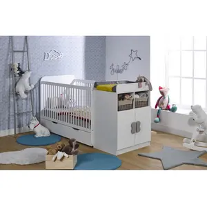 3S. x Home Lit combi MADRID - blanc