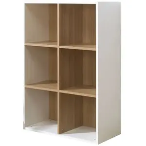 3S. x Home Multicases 6 cases blanc pas cher