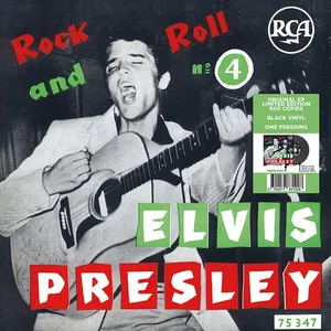 Elle Aime L'air Rock And Roll N°4-Ep Noir Elvis PresleyVendu parrakuten