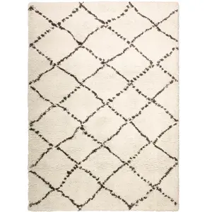 3S. x Home Tapis casablanca beige 120 x 170 cm vivaraise 1040999063