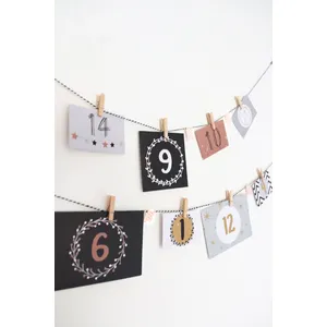 Comparateur de prix : Kit avec Enveloppe numérotée pour calendrier de l'avent 24 pièces