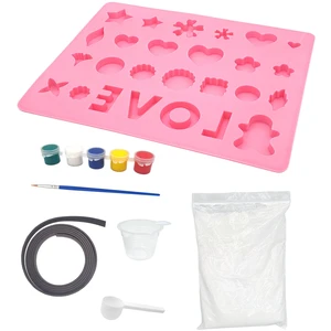 Megacrea DIY Kit créatif enfant Mon atelier magnet plâtre pas cher