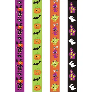 Bandelettes de papier 2 x 20 cm 84 pcs Halloween