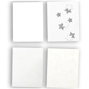 Ctop Carte double shaker Étoile 11 x 14 cm pas cher
