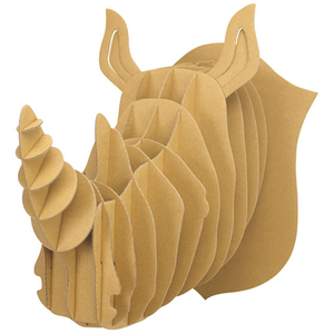 Megacrea DIY MÉGACRÉA Maquette en carton Trophée Rhinocéros 25 x 20 x 27Vendu parfnac