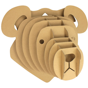 Comparateur de prix : MÉGACRÉA Trophée - Ours - 32x28x18 cm - Carton