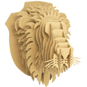 Bi2L MÉGACRÉA Maquette en Carton Trophée Lion 25 x 32 x 24 cmVendu parfnac