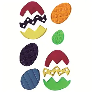 Ctop Déco Gelly  ufs de Pâques - 10 pcsVendu parscrapmalin