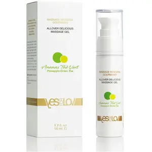 YESforLOV Massage Intégral Gourmand Ananas Thé Vert 50 mlVendu parnature-et-decouvertes