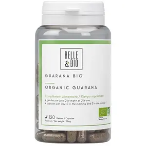 Belle & Bio - Guarana Bio - Minceur - 120 Gélules - Certifié AB par EcocertVendu paratida-santediscount