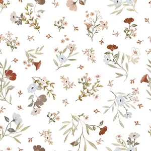 Lilipinso Papier peint Floral Poetry neige (50 cm x 10 m) pas cher