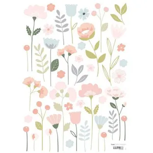 Comparateur de prix : Lilipinso Stickers muraux fleurs BLOOM - Taille unique