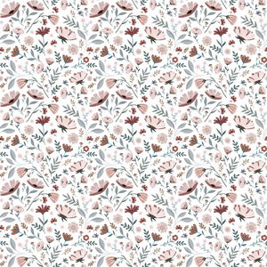 Lilipinso Papier peint intissé Ocean flowers (10 m) pas cher